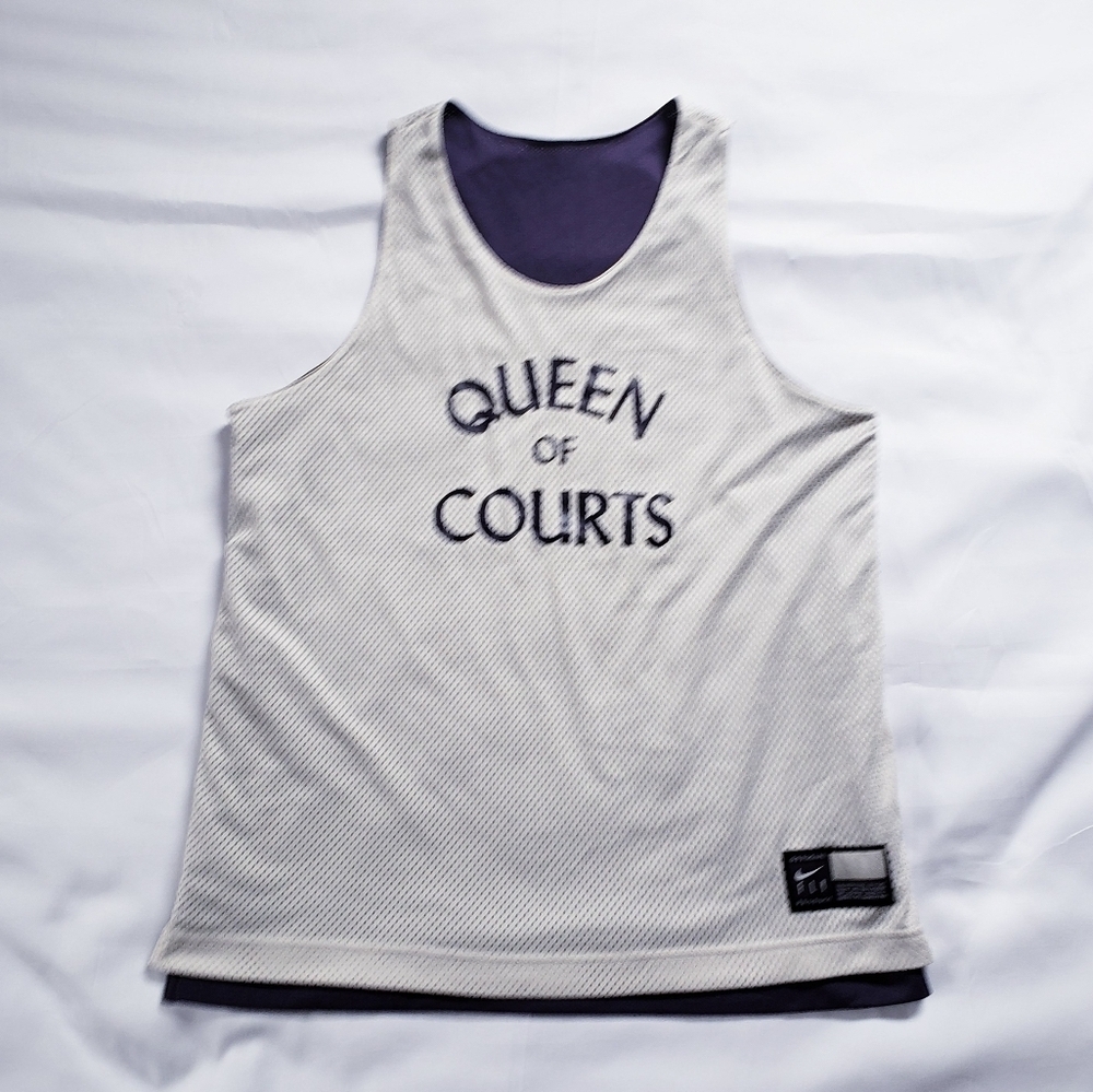 Nike Fly Queen of Courts Reversible Jersey Size L Large Purple/White